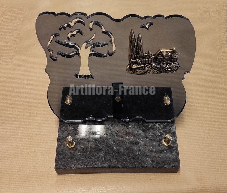 PLAQUE ALTUGLASS 15X18CM