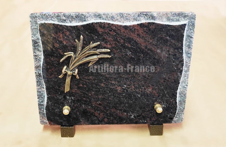 PLAQUE GRANIT RECT. TRAVAILLE 15x20CM