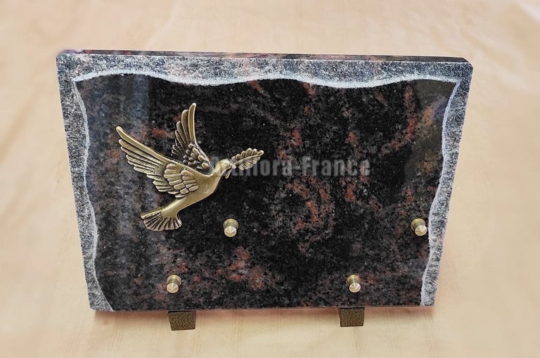 PLAQUE GRANIT RECT. TRAVAILLE 18x25 CM