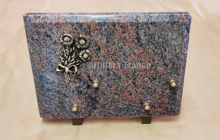 PLAQUE GRANIT RECT. SIMPLE 18x25 CM