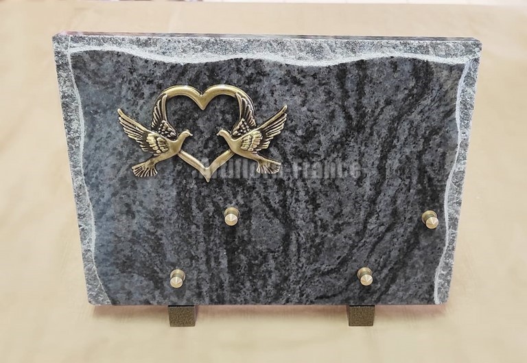 PLAQUE GRANIT RECT. TRAVAILLE 18x25 CM