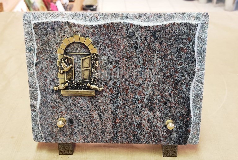 PLAQUE GRANIT RECT. SIMPLE 18x25 CM