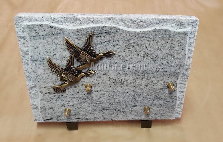 PLAQUE GRANIT RECT. TRAVAILLE 18x25 CM