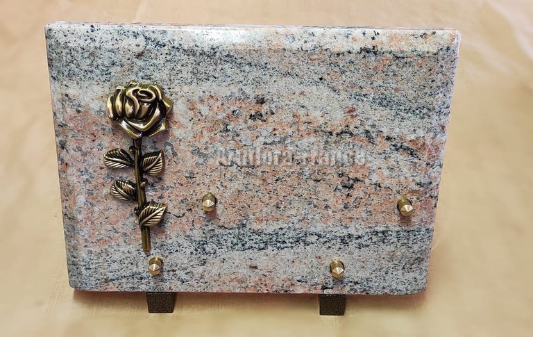 PLAQUE GRANIT RECT. SIMPLE 18x25 CM
