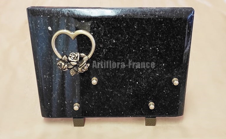 PLAQUE GRANIT RECT. SIMPLE 18x25 CM