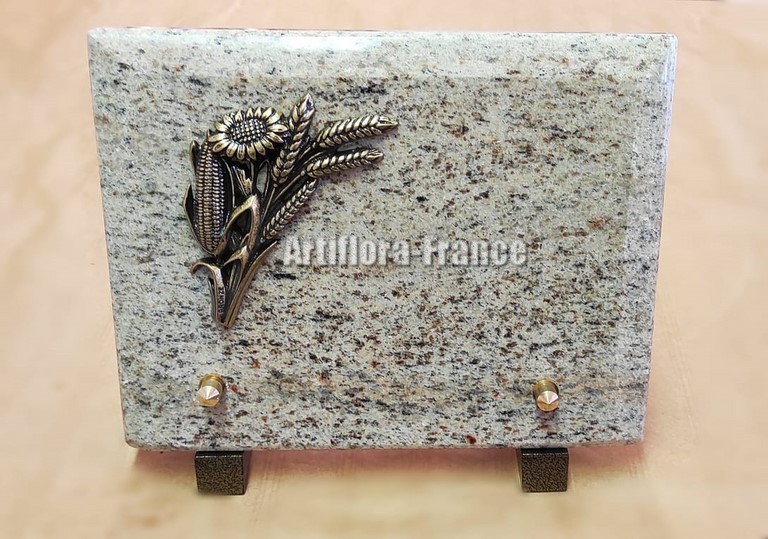 PLAQUE GRANIT RECT. SIMPLE 15x20CM