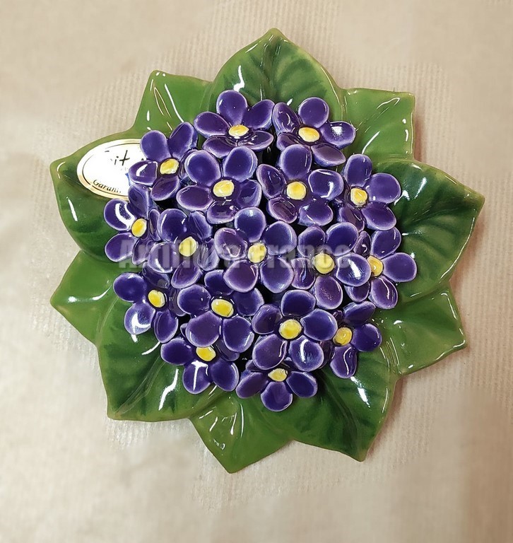 VIOLETTES SOCLE 18 CM