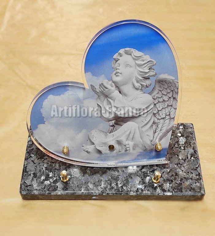 PLAQUE ALTU COEUR ANGE