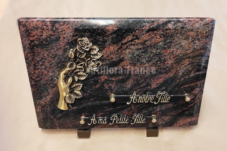 PLAQUE GRANIT RECT. SIMPLE 20x30 CM