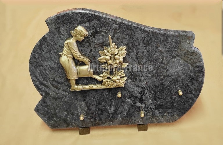PLAQUE GRANIT 25X35CM JARDINIERE
