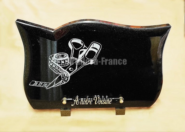 PLAQUE FORME 20X30CM COUTURE