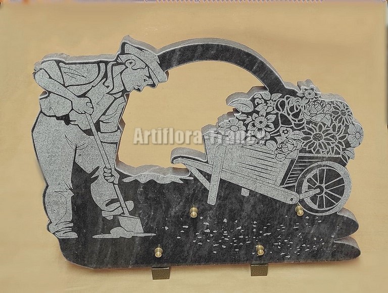 PLAQUE GRANIT 30X40 JARDINIER