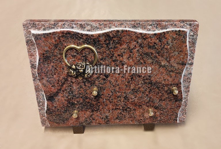 PLAQUE GRANIT RECT. TRAVAILLE 18x25 CM