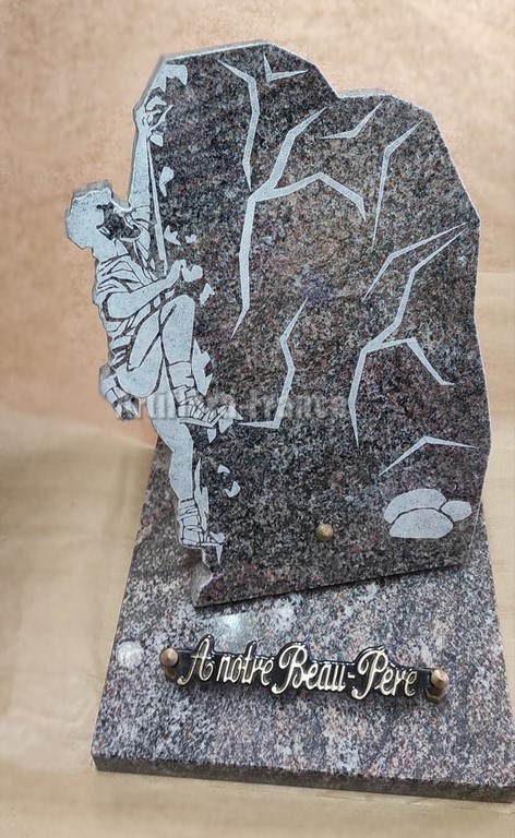 PLAQUE GRANIT 27X19CM ESCALADE