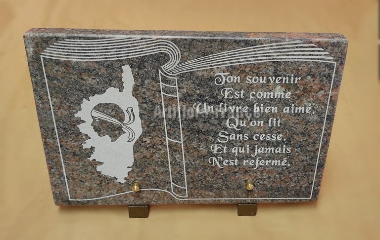 PLAQUE RECT. 20X30CM CORSE