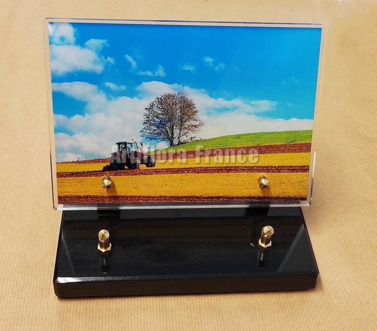 PLAQUE ALTUGLASS RECT.CHAMPS TRACTEUR