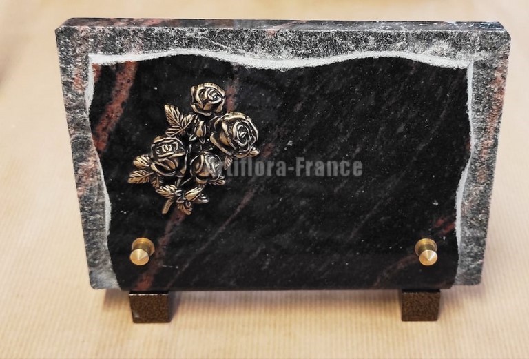 PLAQUE GRANIT RECT. TRAVAILLE 12x18CM