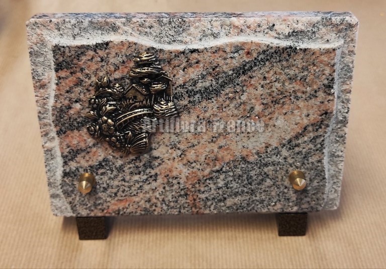 PLAQUE GRANIT RECT. TRAVAILLE 12x18CM