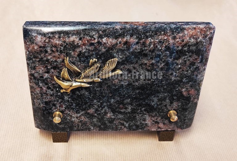 PLAQUE GRANIT RECT. SIMPLE 12x18CM 