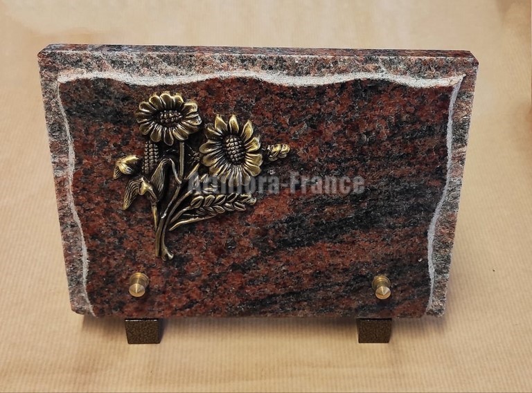 PLAQUE GRANIT RECT. TRAVAILLE 15x20CM