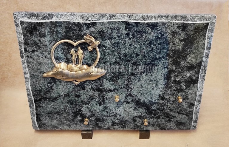 PLAQUE GRANIT RECT. TRAVAILLE 25x35 CM