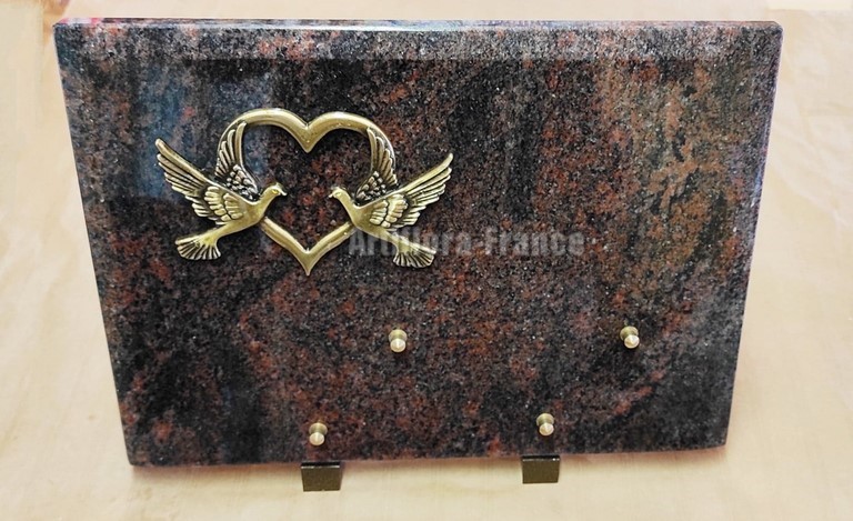 PLAQUE GRANIT RECT. SIMPLE 25x35 CM