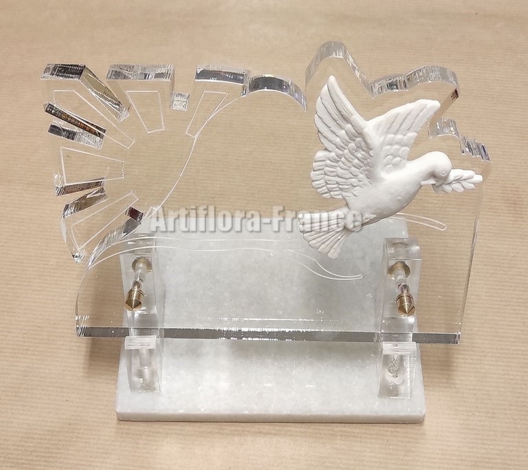 PLAQUE ALTU TRANSPARENTE 12X18CM