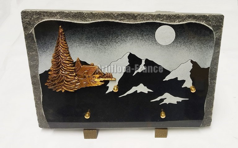 PLAQUE GRANIT 20X30CM MONTAGNE