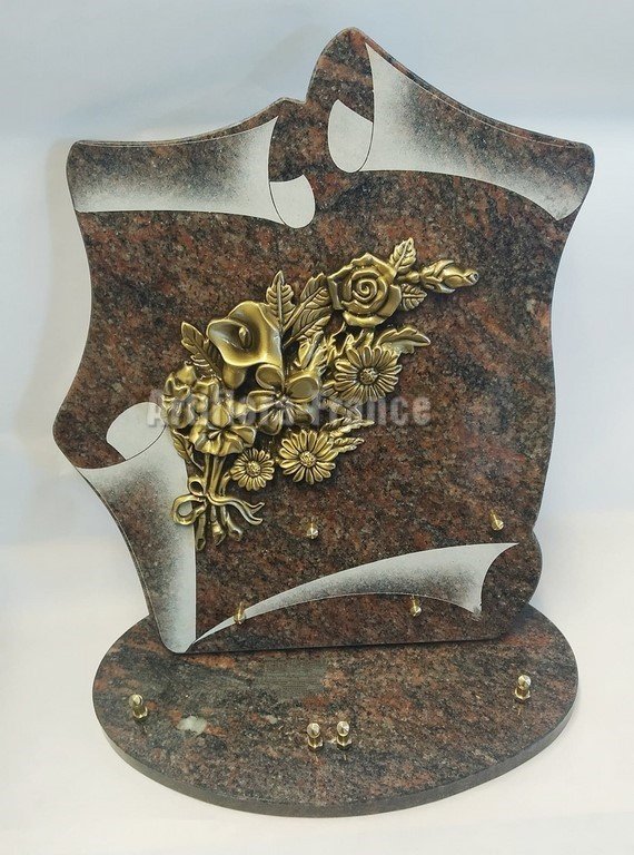 PLAQUE GRANIT 35X45 CM PARCHEMIN