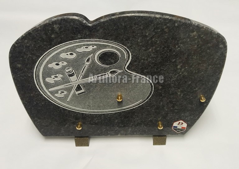  PLAQUE GRANIT 20x30CM PALETTE PEINTURE