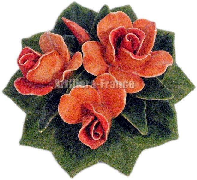 BOUTONS DE ROSES 20CM