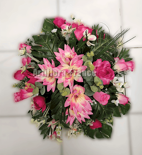 COUSSIN ROSE LOTUS 50CM