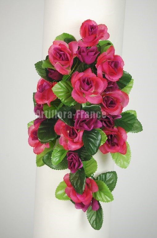 GUIRLANDE FLEURIES ROSES