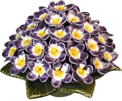 VIOLETTES SOCLE 18 CM