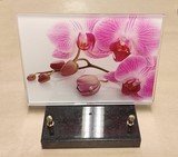 PLAQUE ALTUGLASS RECT. ORCHIDEE